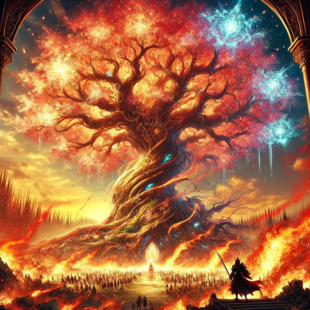 Destrucción de Rönagan, el Árbol de las Estrellas