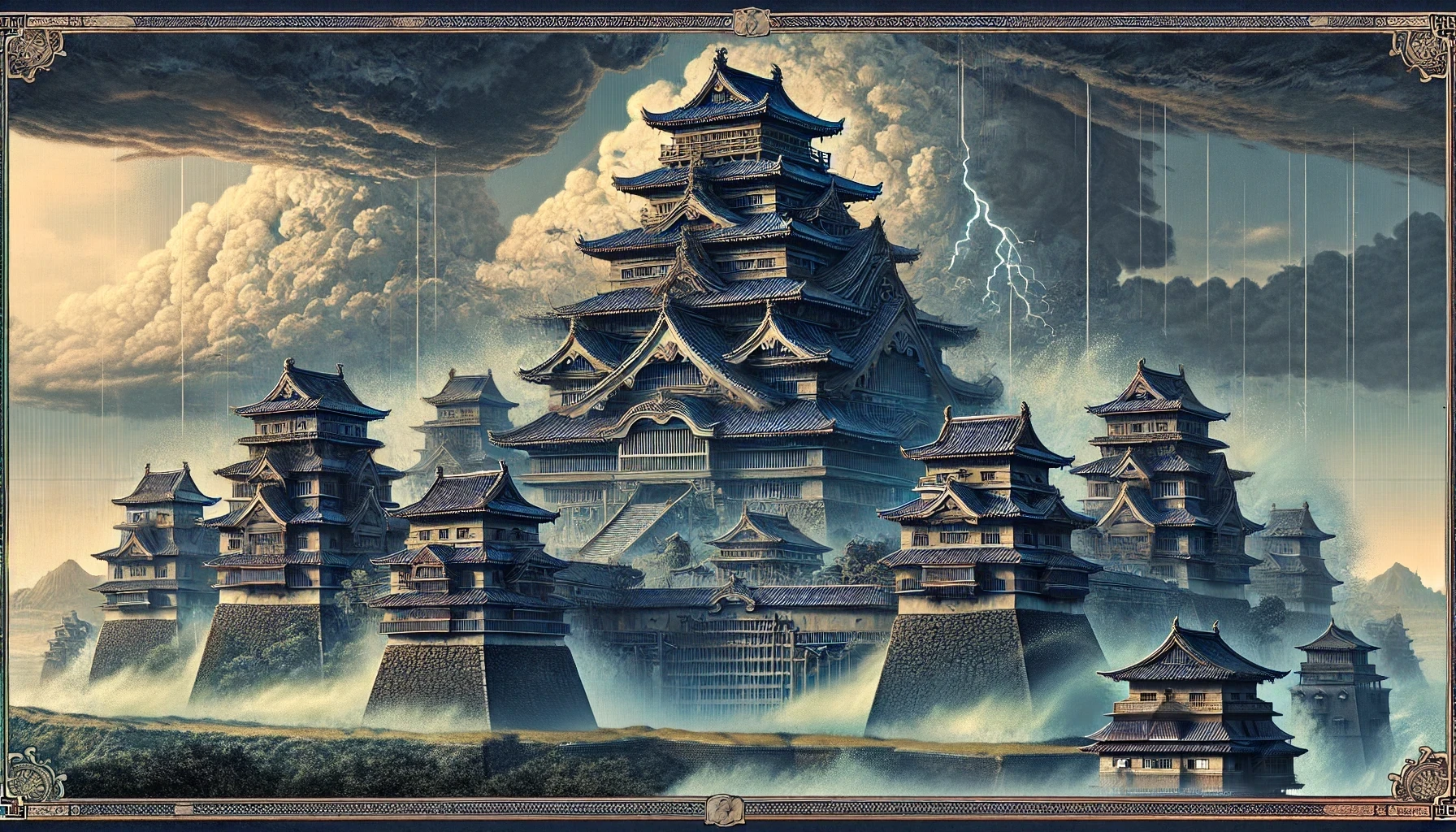 Stolberburg, capital de las Tierras Fronterizas en el escenario de la Puerta Infinita, el Juego de rol de Ray Bacon