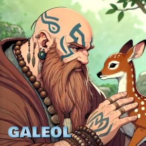 Galeol, el Peregrino Pardo, para la Puerta Infinita, el Juego de Ray Bacon