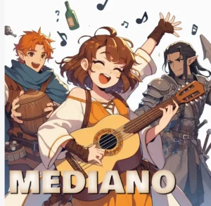 Mediano, cultura para La Puerta Infinita, el Juego de Rol de Ray BAcon