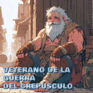 Veterano de la Guerra del Crepúsculo para La Puerta Infinita, Juego de Rol de Ray Bacon
