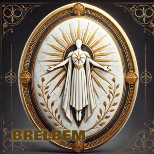 Brelbem escudo La Puerta Infinita, el juego de rol de ray bacon