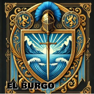 El Burgo escudo La Puerta Infinita, el juego de rol de ray bacon