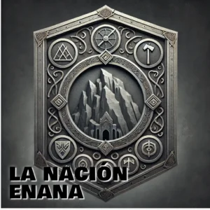 La nación enana escudo La Puerta Infinita, el juego de rol de ray bacon